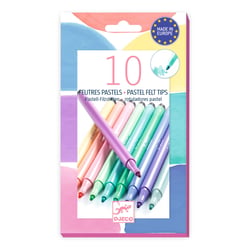 Lot de 10 feutres Djeco - pastel