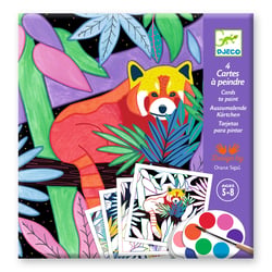 Cartes à peindre : Selva - Djeco