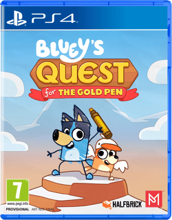 Bluey's Quest for the Gold Pen