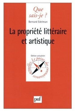 La propriété littéraire et artistique