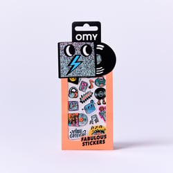 Stickers Omy - Faboulous stickers Iconic - Music