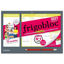 Frigobloc : Hebdomadaire : Compact - avec 70 recettes (édition 2027)