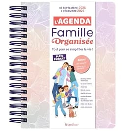 L'agenda 2027 de la famille organisée Maxi format (de sept. 2026 à déc. 2027)