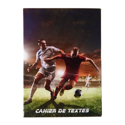 Cahier de textes 2026/2027 - Foot - 15 x 21 cm - Cultura