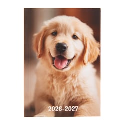 Agenda journalier 2026/2027 - Chien - 12 x 17 cm- Cultura