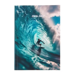 Agenda journalier 2026/2027 - Surf - 12 x 17 cm- Cultura