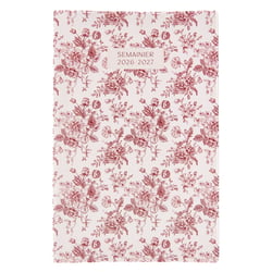 Agenda semainier 2026-2027 - Floral - 16 x 24 cm - Cultura