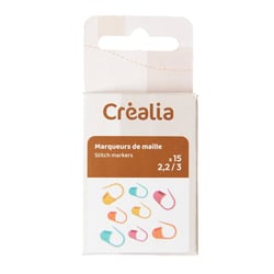 Lot de 15 marqueurs de maille - Créalia