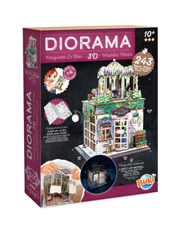 Maquette diorama fleuriste - Buki