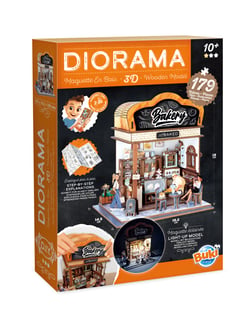 Maquette diorama boulangerie - Buki
