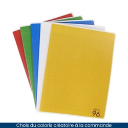  Cahier - 24 x 32 cm - 96 pages grands carreaux Séyès - Cultura - Modèles assortis vendu à l'unité