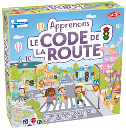 Apprenons le code de la route - Jeu de société enfant - Tactic France