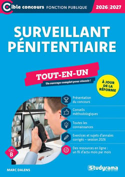 Surveillant pénitentiaire - Tout-en-un (Concours 2026-2027) : À jour de la réforme du concours