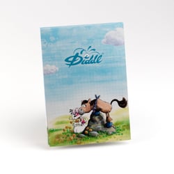 Bloc parfumé Diddl - A5 14,8 x 21 cm - 80 pages à petits carreaux - Modèle aléatoire - Vendu à l'unité