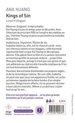 Kings of sin Tome 2 : L'orgueil