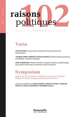 Revue raisons politiques n.102 : Varia