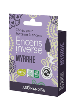 Cônes fontaine à encens Myrrhe - Aromandise