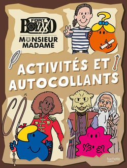 Les Monsieur Madame à Fort Boyard : Activités et autocollants