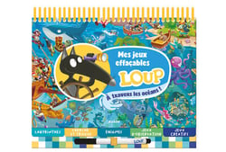 Mes jeux effaçables Loup : A travers les océans !
