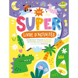 Mon super livre d'activités