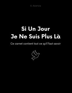 Si un jour je ne suis plus là : Ce carnet contient tout ce qu'il faut savoir