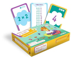 Mes cartes à jouer : Tables de multiplication