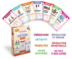 Mon jeu de 7 familles pour débuter en histoire - CM1-CM2