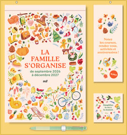 Organiseur - La famille s’organise