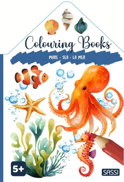 Colouring book : La mer