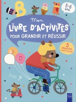 Vélo : Mon livre d'activités pour grandir et réussir
