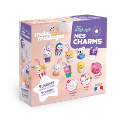 Mes amis Kawaii - Mon atelier Charms - Mako moulages