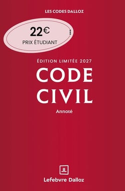 Code civil : Annoté (édition 2027)