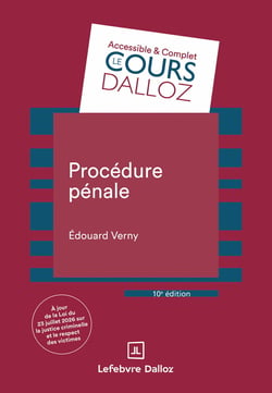 Procédure pénale. 10e éd.