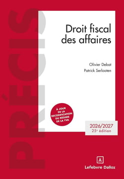 Droit fiscal des affaires (édition 2026/2027)