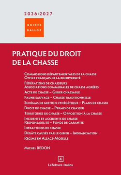 Pratique du droit de la chasse