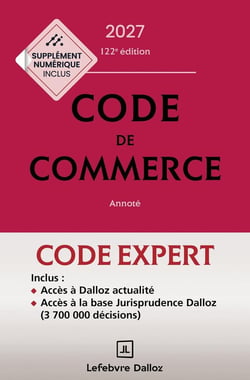 Code de commerce (édition 2027)