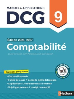 DCG : Comptabilité - Épreuve 9 - Manuel & applications (édition 2026/2027)