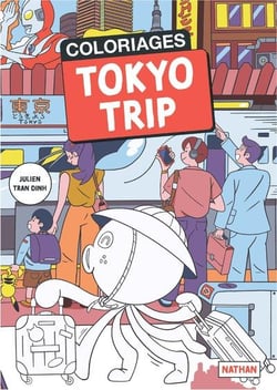 Carnet de voyage coloriages - Tokyo trip