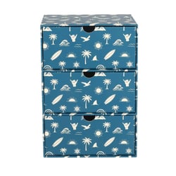 Organiseur 3 tiroirs - Sport - 15,5 x 9,5 x 22 cm - Cultura
