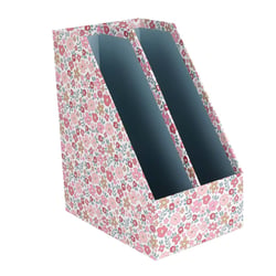Porte-revues - Floral - 14 x 24,5 x 30 cm - Cultura