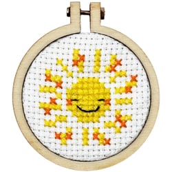 Mini kit point de croix Milpoint - Tu es mon rayon de soleil