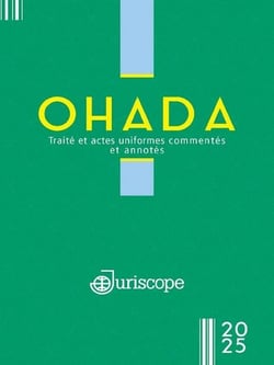 OHADA : le code vert 2025 : Traité et actes uniformes commentés et annotés