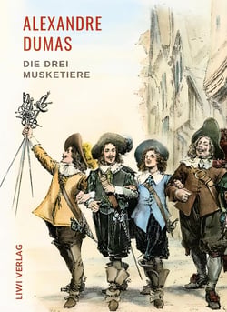 Alexandre Dumas: Die drei Musketiere. Neuausgabe der Übersetzung von Georg Carl Lehmann : Ein Meisterwerk der Abenteuerliteratur, das durch seine lebhafte Schilderung des historischen Frankreichs bis heute fasziniert.