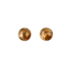 Cabochons x2 - Ø12 mm - Résine écaille - Créalia