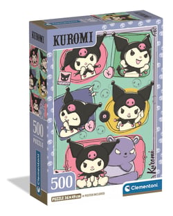 Puzzle 500 pièces - Kuromi - Clementoni