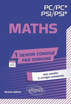 Maths : PC/PC*-PSI/PSI*