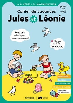 Jules et Léonie : De la PS à a la MS - Cahier de vacances