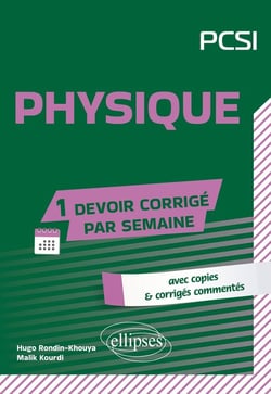 Physique : PCSI