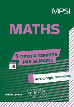 Maths : MPSI