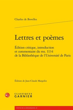 Lettres et poèmes : Édition critique, introduction et commentaire du ms. 1134 de la Bibliothèque de l'Université de Paris
